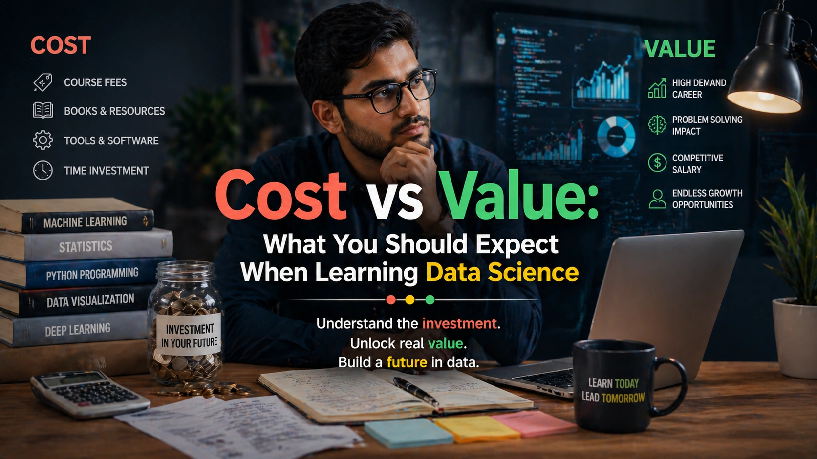 Cost vs Value: What You Should Expect When Learning Data Science